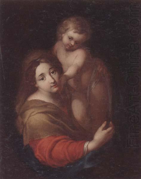 unknow artist The madonna and child oil painting picture